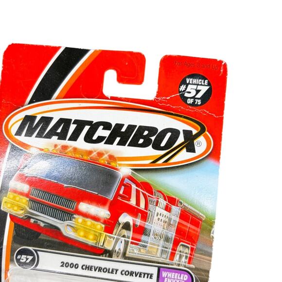 Matchbox 2000 Chevrolet Corvette #57 Of 75 Wheeled Envy Series New Sealed - Picture 3 of 5